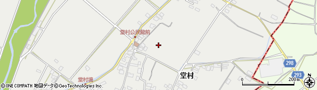 長野県松本市今井（堂村）周辺の地図