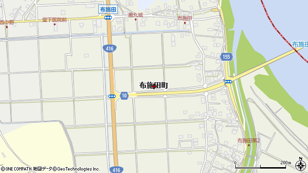 〒910-3104 福井県福井市布施田町の地図
