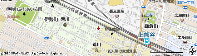 埼玉県熊谷市伊勢町387周辺の地図