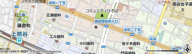 三菱電機ビルテクノサービス株式会社　熊谷営業所周辺の地図