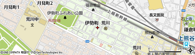 埼玉県熊谷市伊勢町259周辺の地図