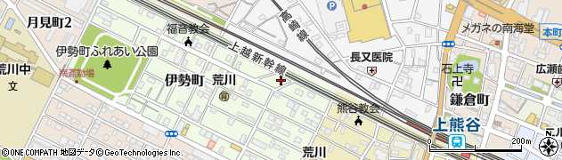 埼玉県熊谷市伊勢町402周辺の地図