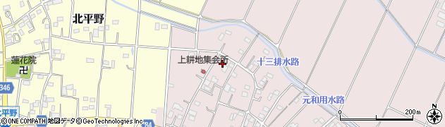 埼玉県加須市北下新井982周辺の地図