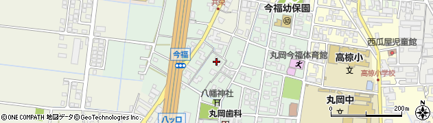 福井県坂井市丸岡町今福周辺の地図