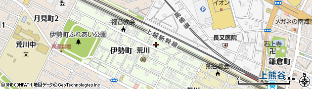 埼玉県熊谷市伊勢町350周辺の地図