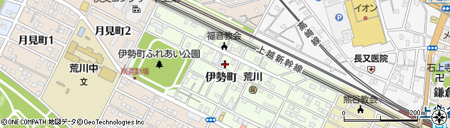 埼玉県熊谷市伊勢町72周辺の地図