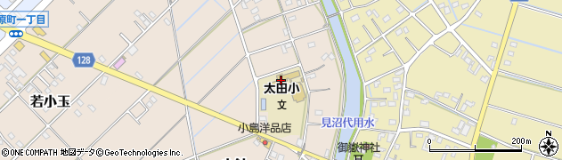 行田市立太田小学校周辺の地図