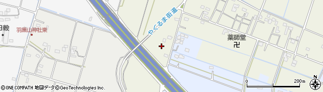 中通橋周辺の地図
