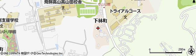 岐阜県高山市下林町1123周辺の地図