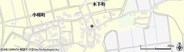 福井県福井市木下町4周辺の地図