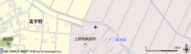埼玉県加須市北下新井1086周辺の地図