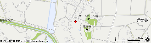 茨城県結城郡八千代町芦ケ谷1754周辺の地図
