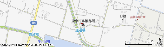 株式会社東京ベル製作所　埼玉工場周辺の地図