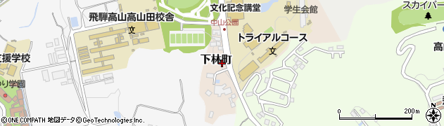 岐阜県高山市下林町1130周辺の地図