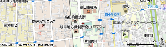 太平ビルサービス株式会社　岐阜支店高山営業所周辺の地図