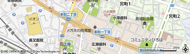 東和銀行熊谷支店 ＡＴＭ周辺の地図