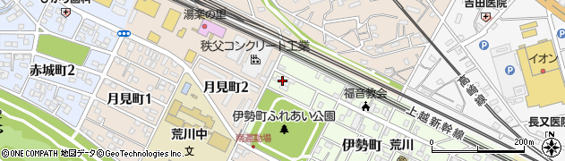 埼玉県熊谷市伊勢町38周辺の地図