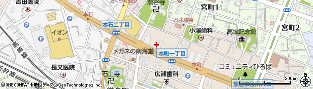 足利銀行熊谷支店周辺の地図