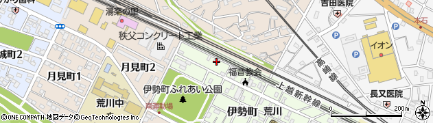 埼玉県熊谷市伊勢町24周辺の地図