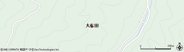 群馬県南牧村（甘楽郡）大仁田周辺の地図