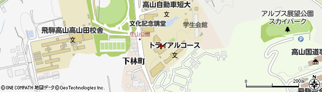 岐阜県高山市下林町1165周辺の地図