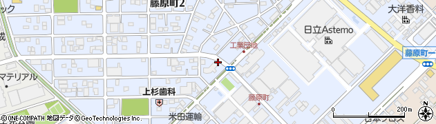 埼玉県行田市藤原町周辺の地図