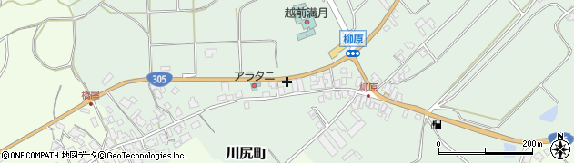 福井県福井市川尻町41周辺の地図