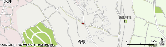 茨城県土浦市今泉302周辺の地図
