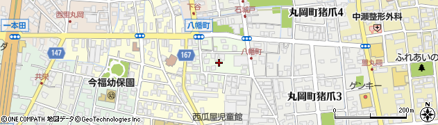 福井県坂井市丸岡町八幡町周辺の地図