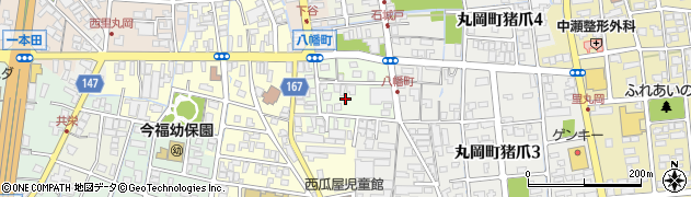福井県坂井市丸岡町八幡町周辺の地図