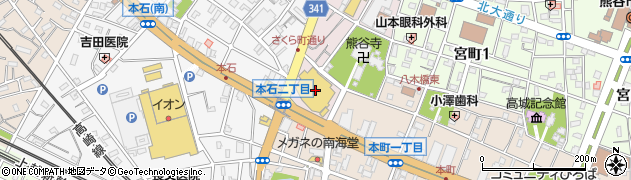 ガトーフェスタハラダ八木橋百貨店周辺の地図
