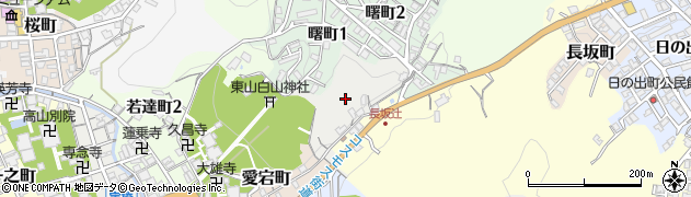 岐阜県高山市東山町周辺の地図