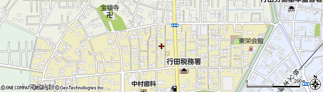 埼玉県行田市栄町14周辺の地図