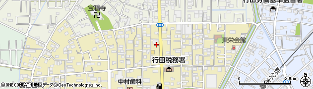 埼玉県行田市栄町15周辺の地図