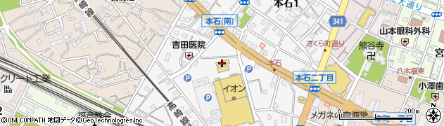 パソコン教室まならく　イオン熊谷店周辺の地図