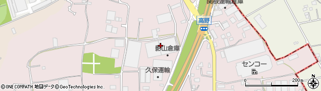 株式会社影山倉庫　北利根営業所周辺の地図