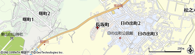 岐阜県高山市長坂町周辺の地図