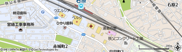 ジェームス熊谷月見店周辺の地図
