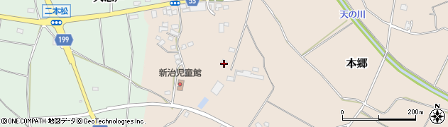 茨城県土浦市本郷338周辺の地図