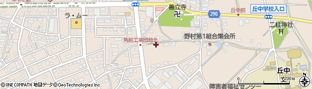 長野県塩尻市広丘野村周辺の地図
