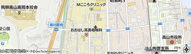 新井こう平製麺所周辺の地図