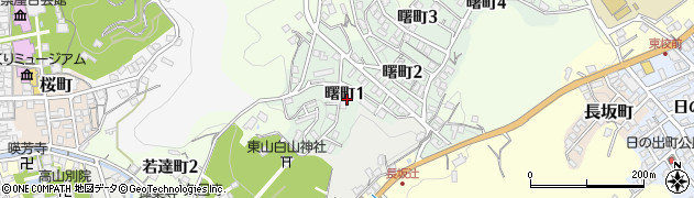 岐阜県高山市曙町1丁目周辺の地図