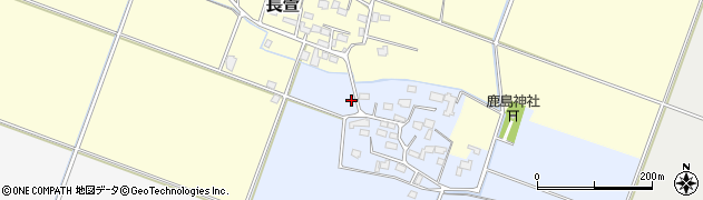 茨城県下妻市伊古立572周辺の地図