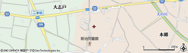 茨城県土浦市本郷345周辺の地図