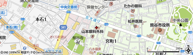 さいたま地方検察庁本庄検察庁周辺の地図