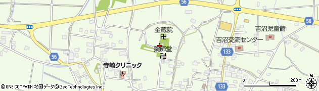 茨城県つくば市吉沼周辺の地図
