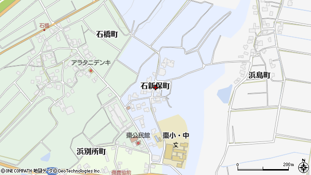 〒910-3133 福井県福井市石新保町の地図