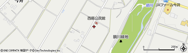 長野県松本市今井（西原）周辺の地図