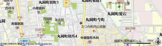 福井県坂井市丸岡町今町17周辺の地図