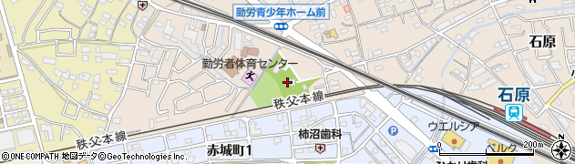赤城久伊豆神社周辺の地図